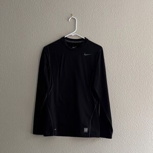 Nike Black Performance Long Sleeve Top